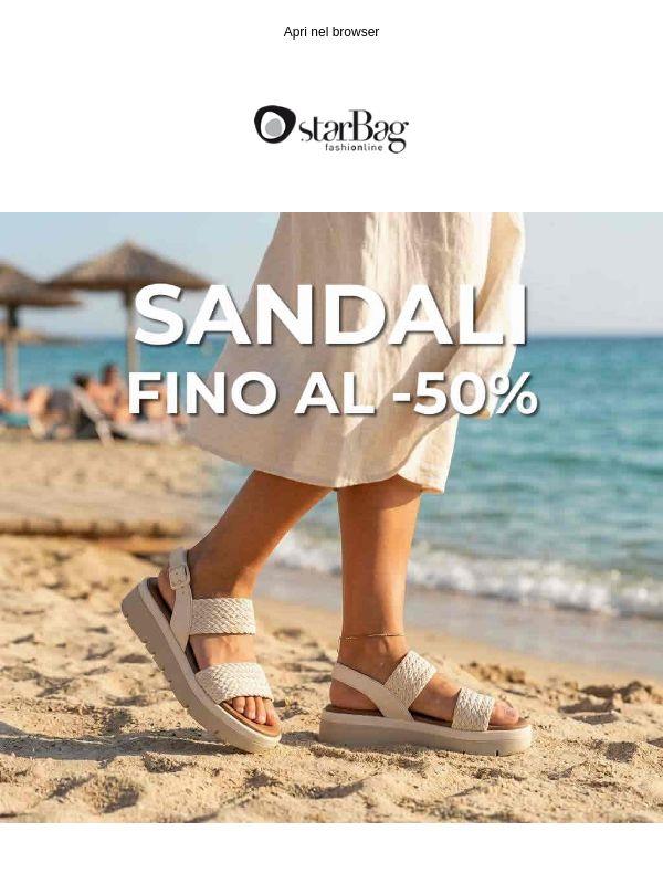 Sandali donna fino al -50% ☀️ È il momento giusto per sceglierli!