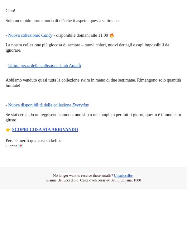 (3) Queste sono le tre cose che non vuoi perderti questa settimana. 🔥