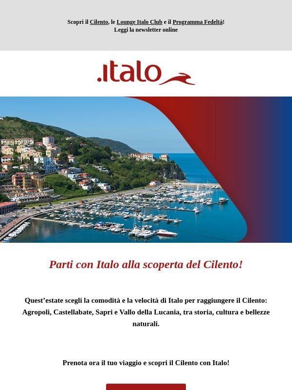 Viaggia con Italo e scopri lanima autentica del Cilento!