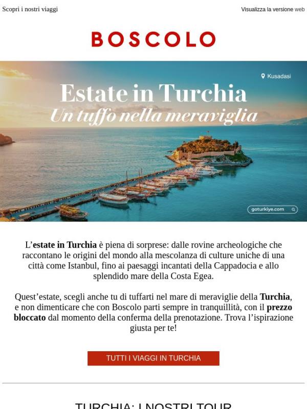Estate in Turchia: un tuffo nella meraviglia
