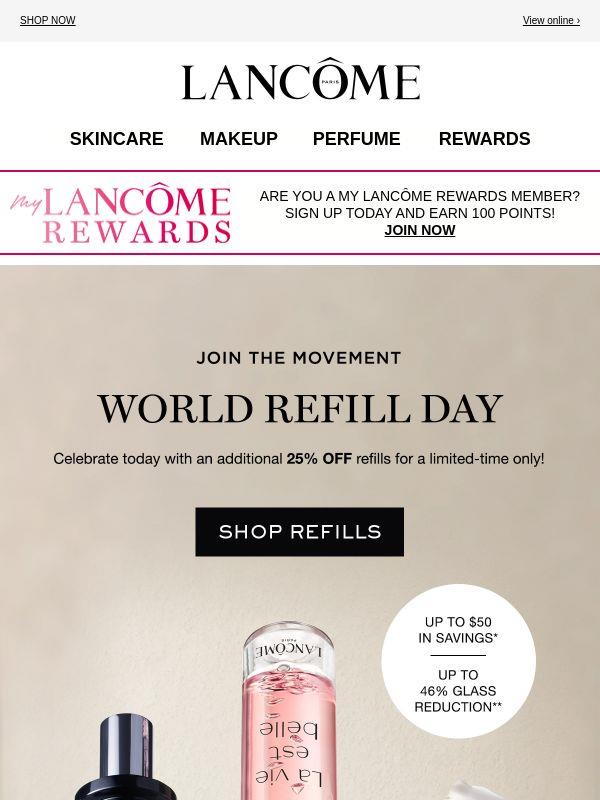 Today is World Refill Day 🌏