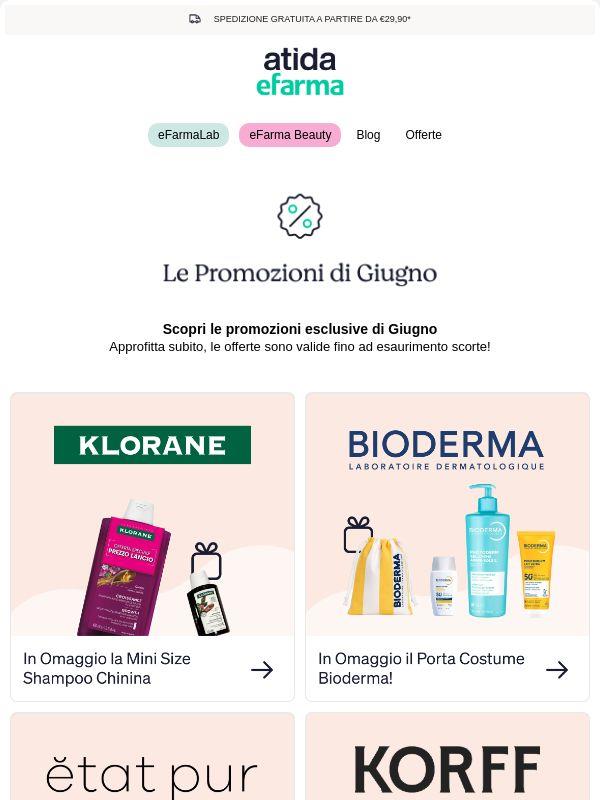 ☀️ Scopri le promozioni esclusive di Giugno!