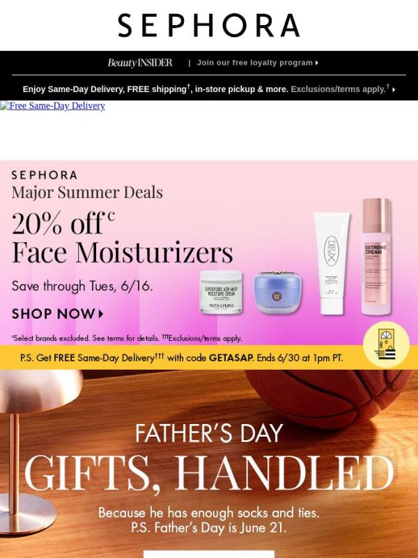 Get up to 50% off select beauty today 💖