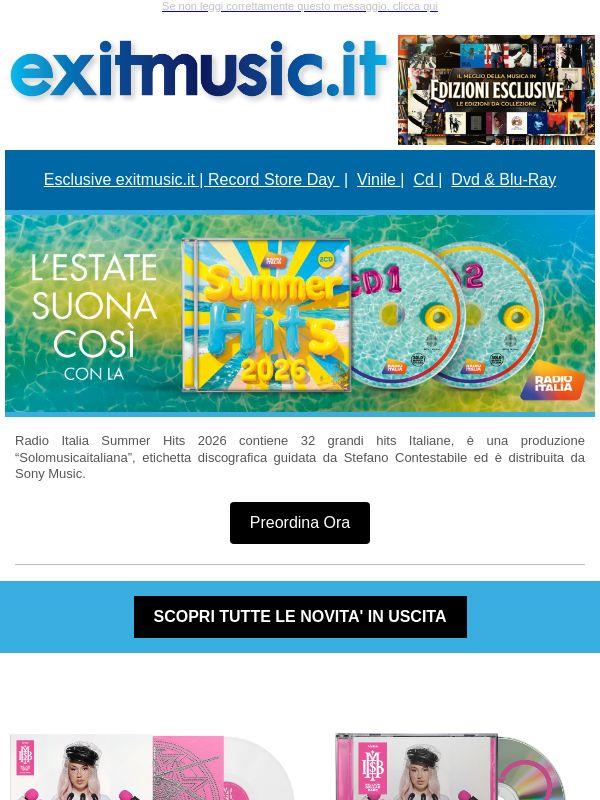 MusicZone @exitmusic.it Tutto il meglio della musica, ogni settimana !