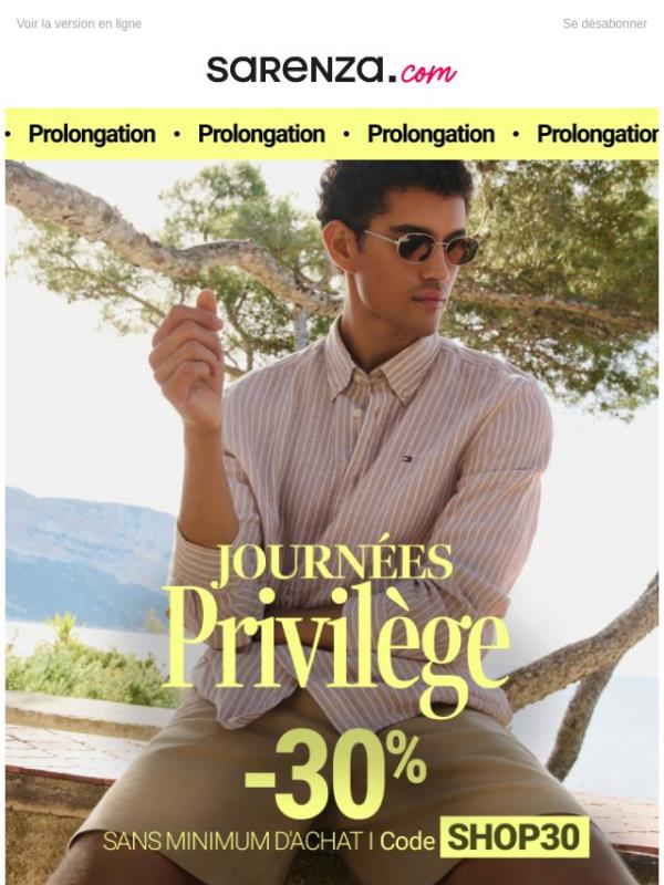 🥵 Dernières heures : -30% sans minimum d’achat !