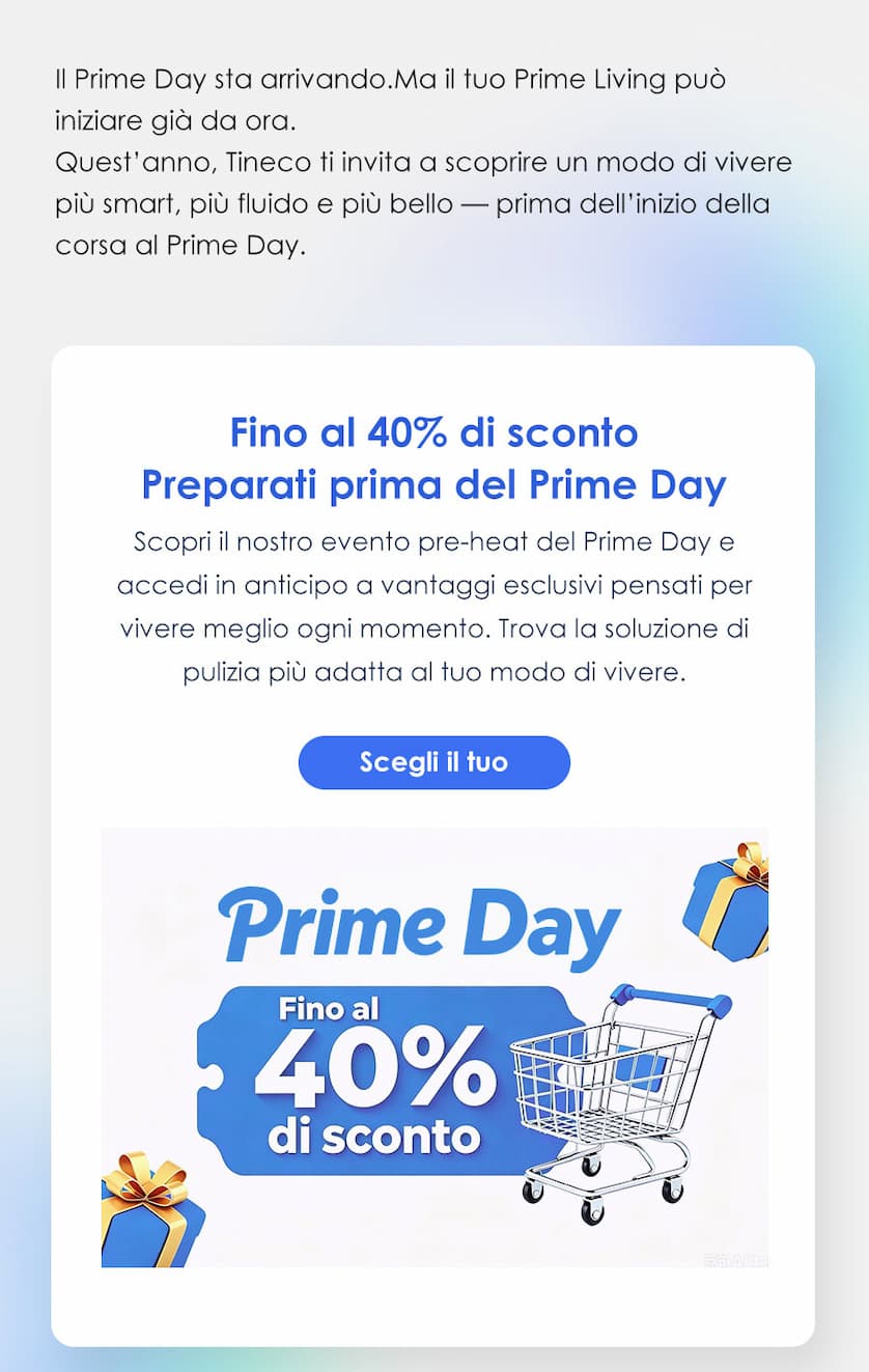 Fino al 40% di sconto