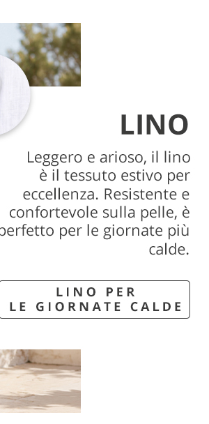 Lino per le giornate calde