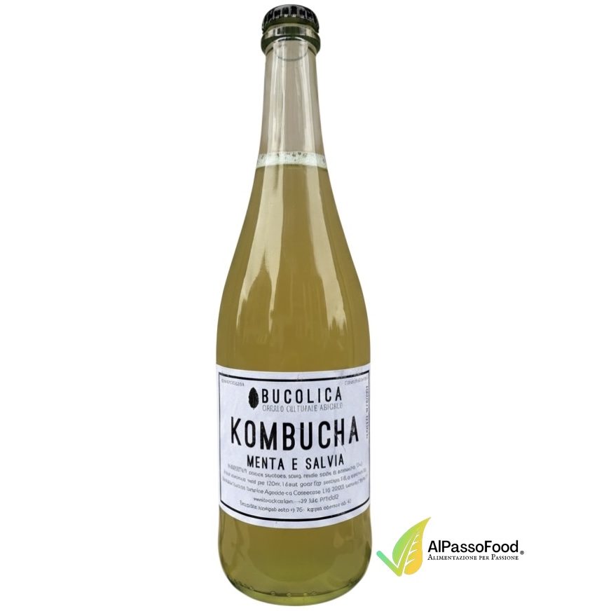 Kombucha Menta e Salvia Bucolica erbe aromatiche