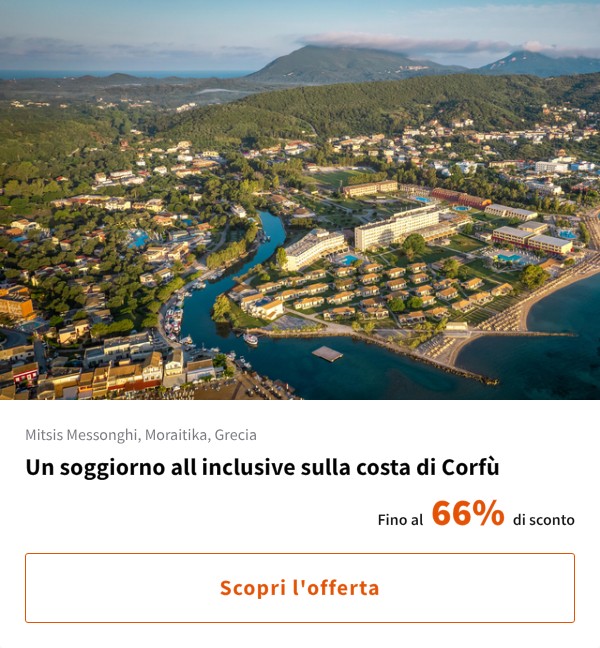 Un soggiorno all inclusive sulla costa di Corfù