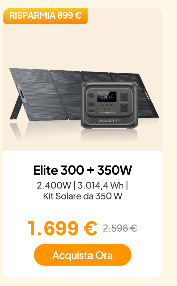BLUETTI Elite 300+PV350