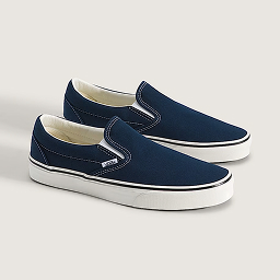 Dress Blue Classic Slip-On Shoe