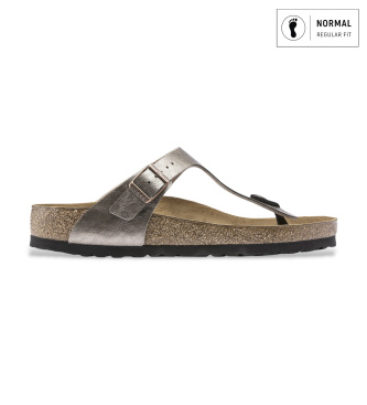 Sandali Gizeh Birko-Flor (Vestibilità Regolare) taupe