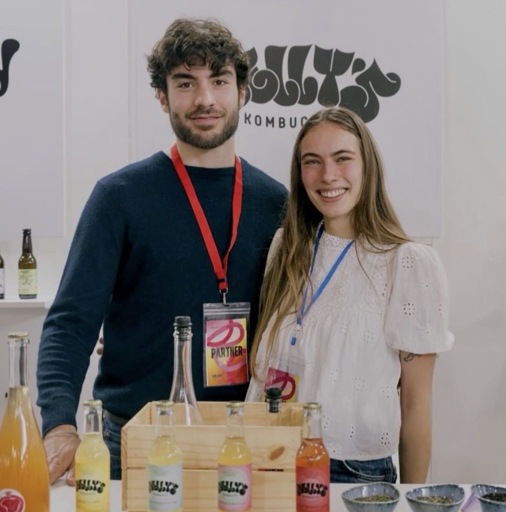 Mel e Nico di Melly's Kombucha
