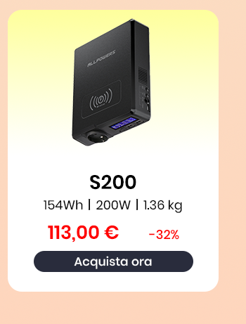 S200 Banca di Potere Portatile 200W 154Wh