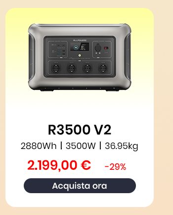 R3500 Power Station Portatile 3500W 2880Wh