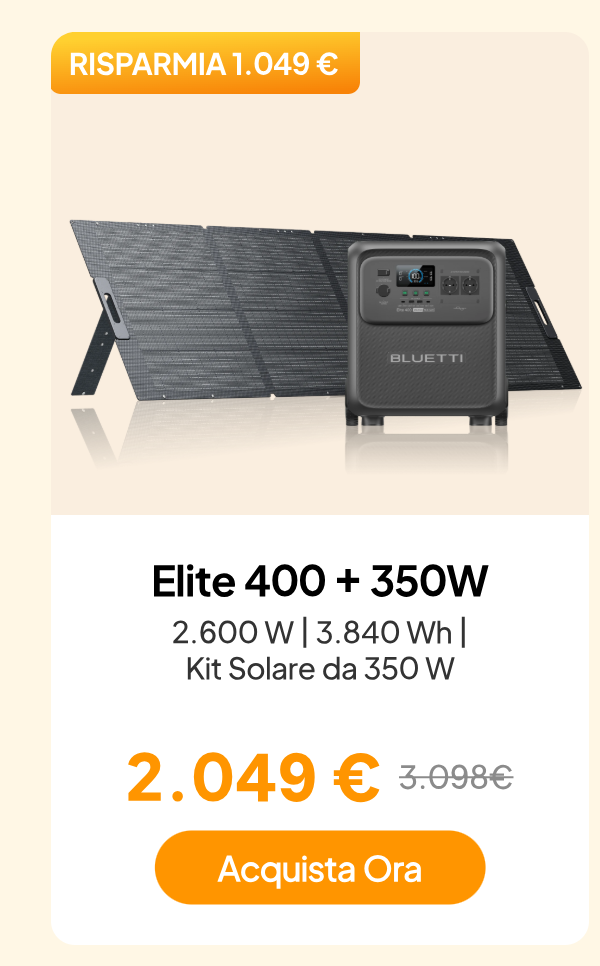 BLUETTI Elite 400+350W
