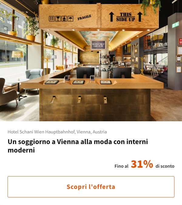 Un soggiorno a Vienna alla moda con interni moderni