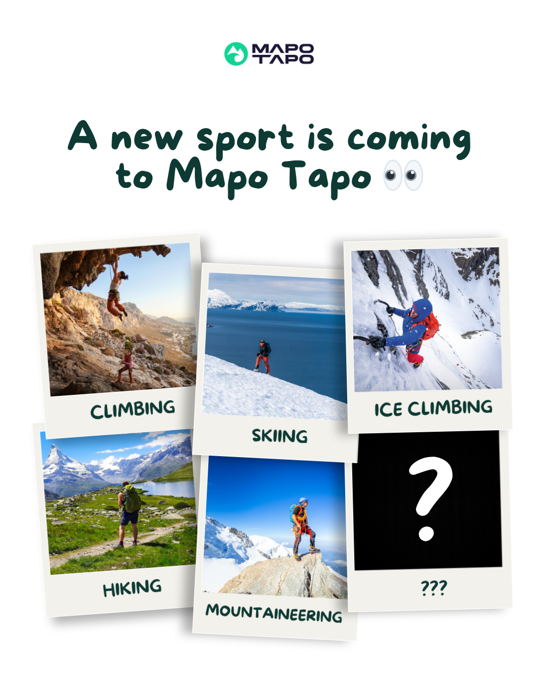 A new sport is coming to Mapo Tapo...
