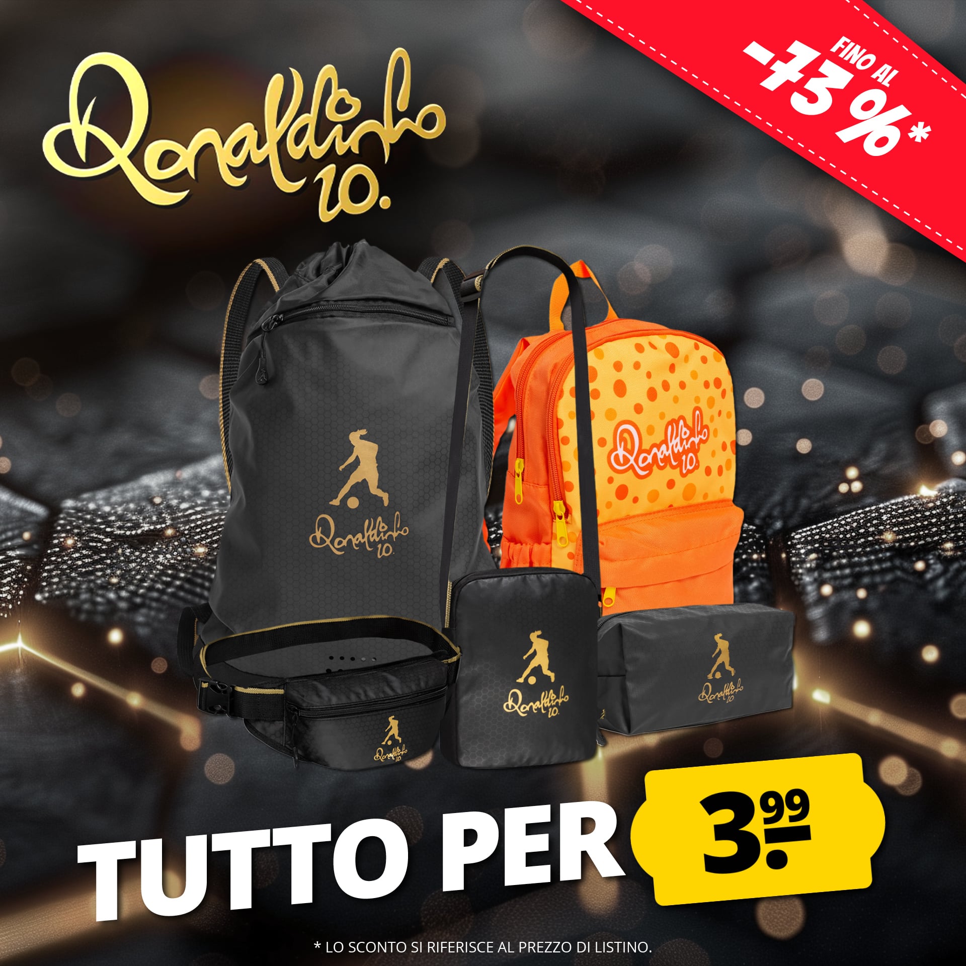 ronaldinho borsa a tracolla