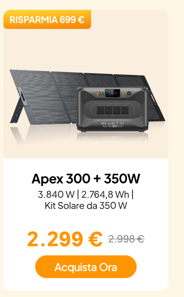 BLUETTI Apex 300+350W