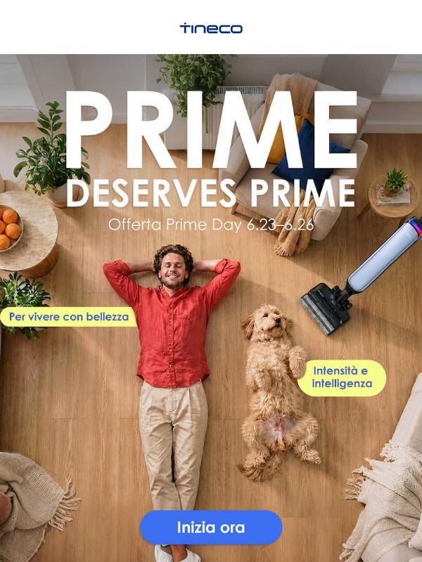 Approfitta oggi delle tue offerte Prime in accesso anticipato! 💥