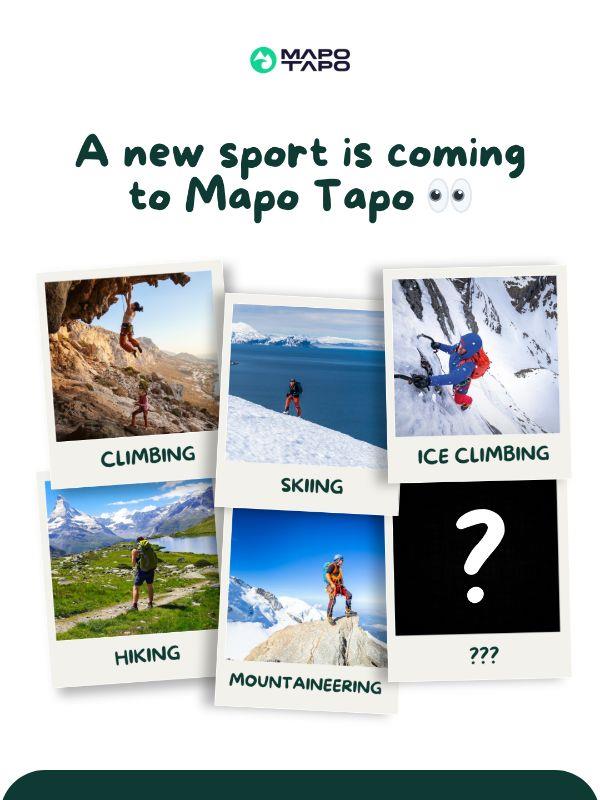 👀 A new sport is coming to Mapo Tapo