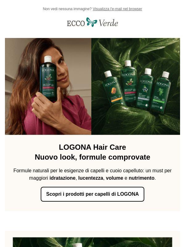 ☺️ Per una bellezza che si nota: LOGONA Hair Care