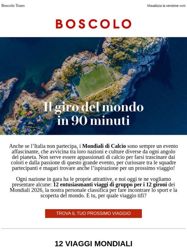 Il giro del mondo in 90 minuti: ispirazioni per viaggi… Mondiali!