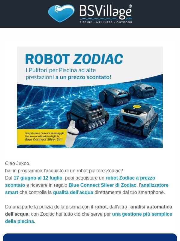 Un regalo da oltre 290€ con i Robot Zodiac 🎁