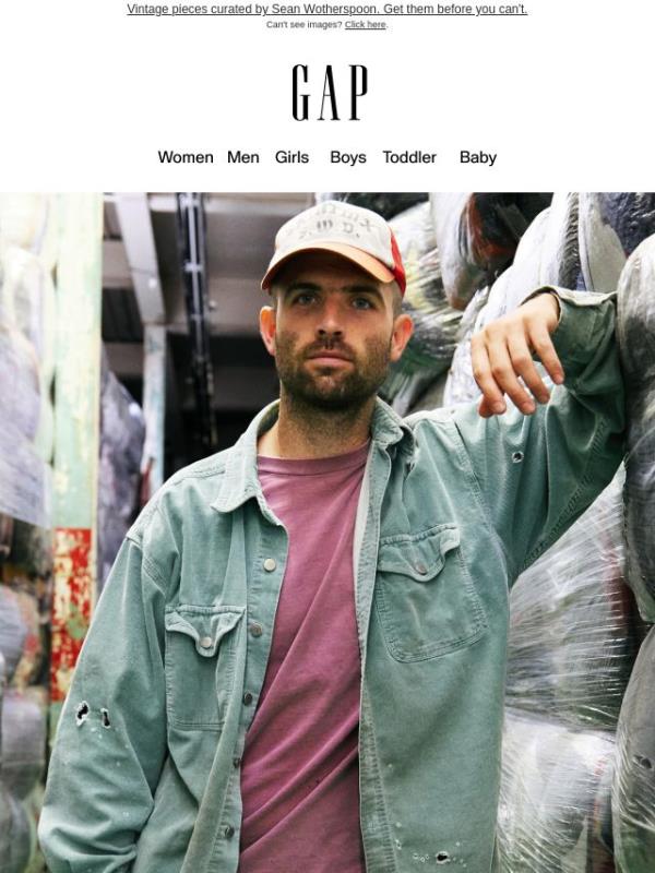 GapVintage. A new drop.