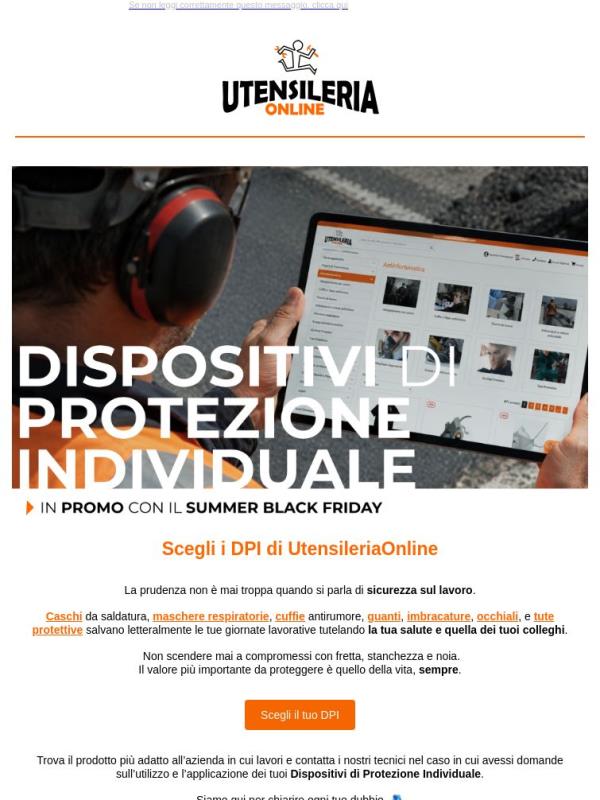 Scopri i DPI di UtensileriaOnline