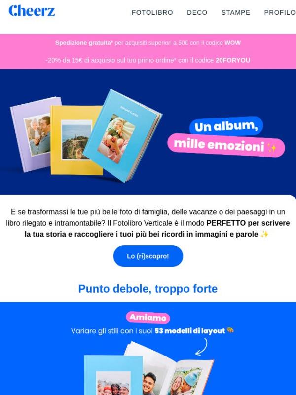 Sappiamo di cosa hai bisogno :