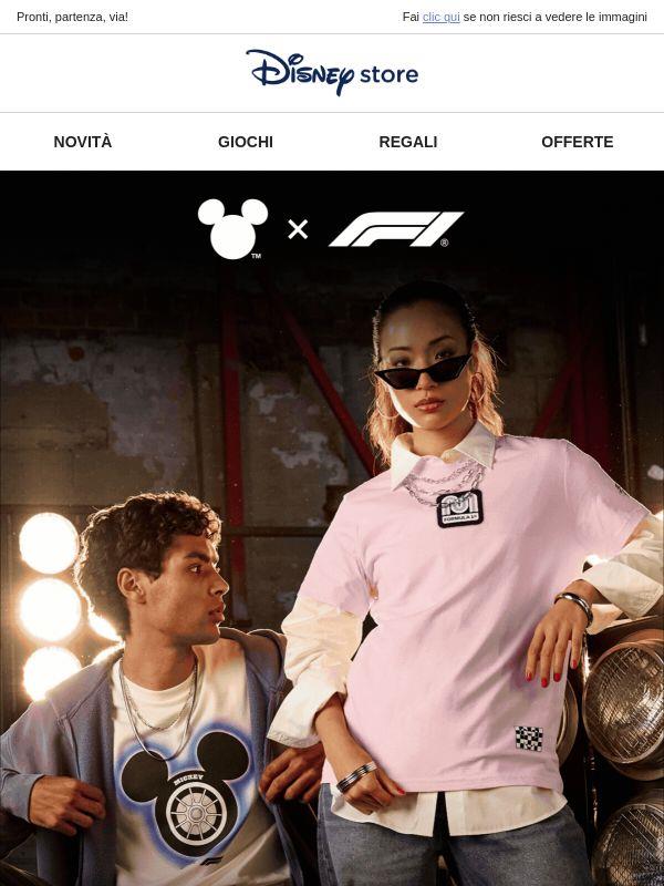 🏎️ Disney x Formula 1® Metti in moto la magia