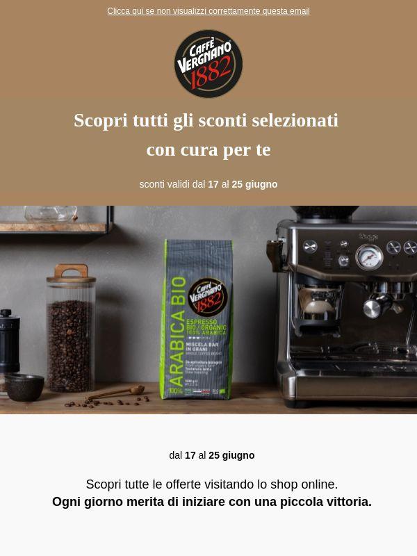🌟 Scopri i nuovi sconti sui prodotti di Caffè Vergnano ☕