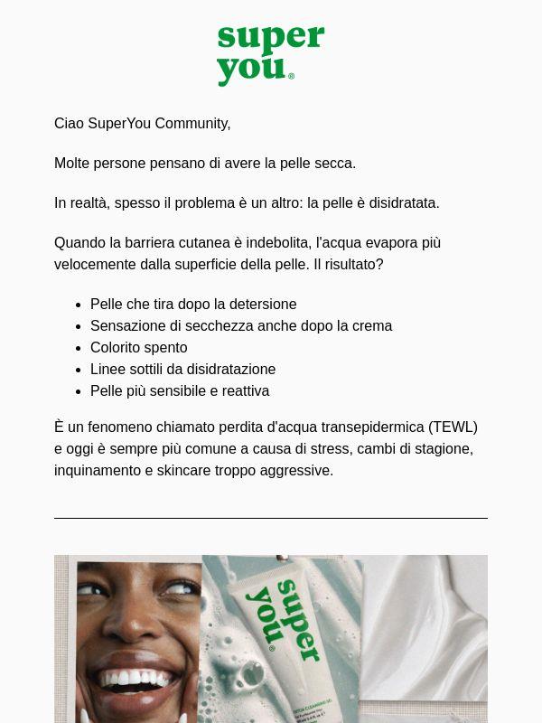 La tua pelle è davvero secca... o sta perdendo acqua?