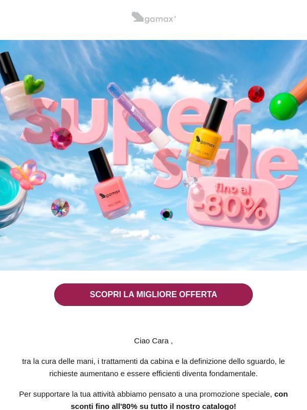 🎁 Super Sale: fino all'80% su tutto quello che serve per il tuo salone