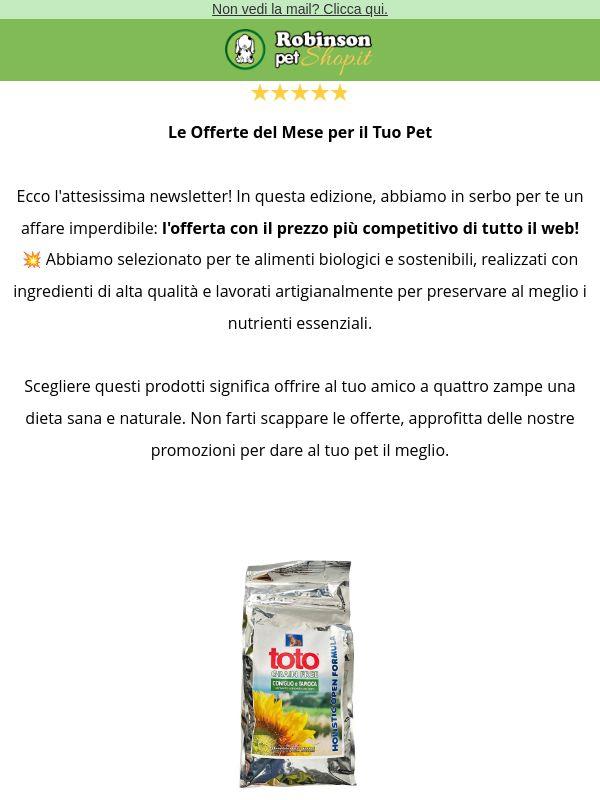 🐶 😺Gli alimenti per il tuo amico a quattro zampe al prezzo più basso del web!