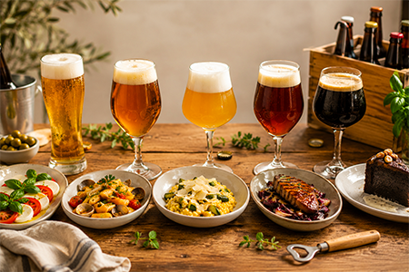 Alcolici in tavola: scegli la birra giusta per il piatto