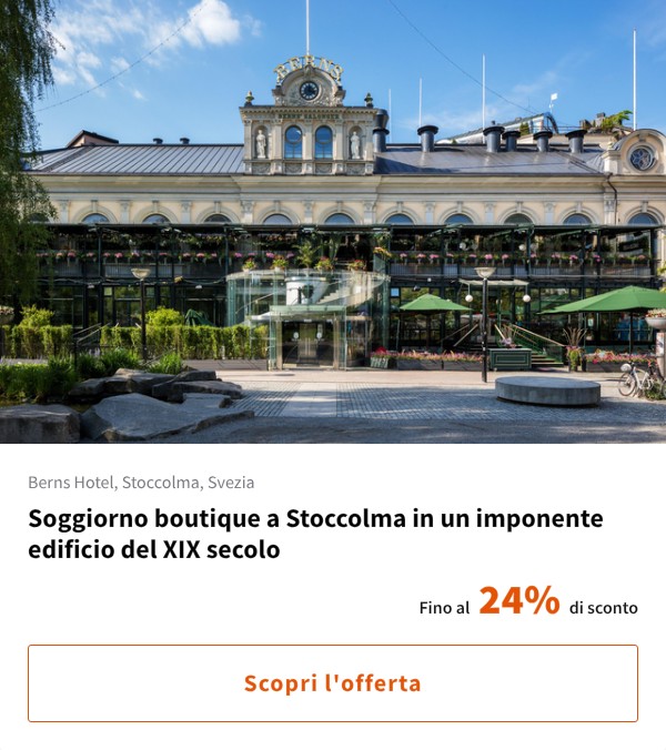 Soggiorno boutique a Stoccolma in un imponente edificio del XIX secolo
