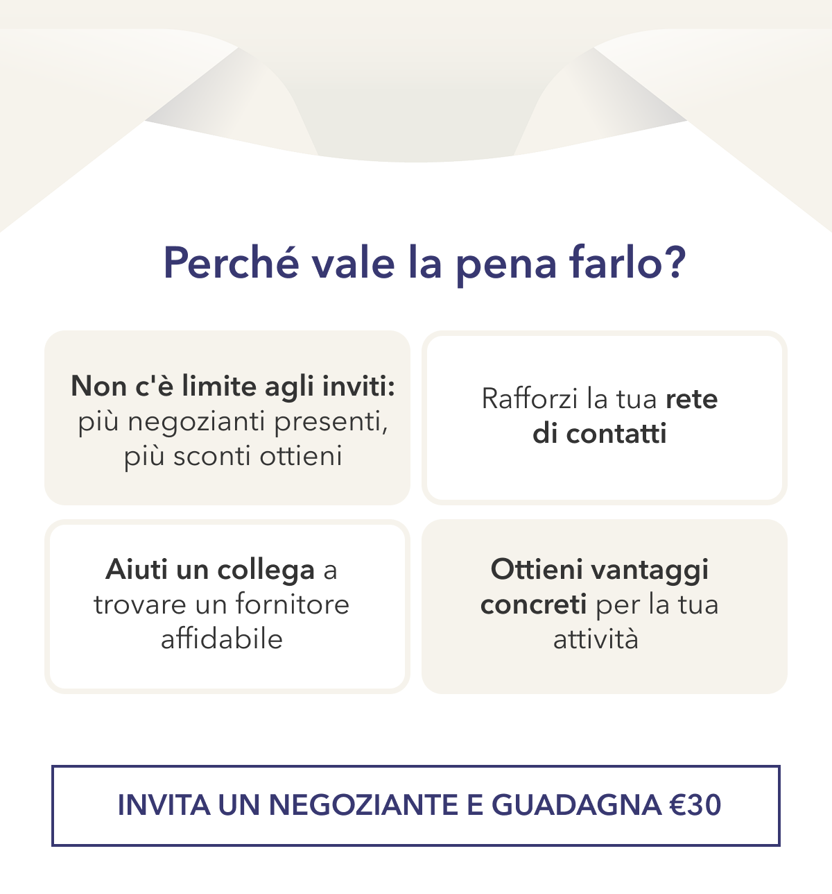 Invta un negoziante