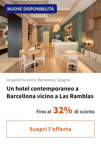 Un hotel contemporaneo a Barcellona vicino a Las Ramblas