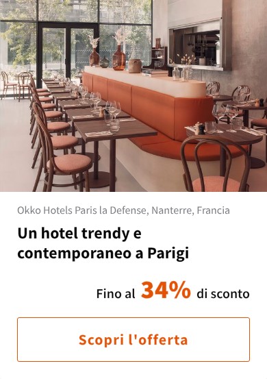 Un hotel trendy e contemporaneo a Parigi