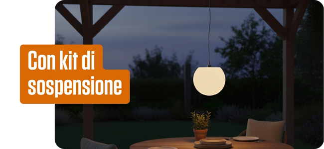 Con kit di sospensione