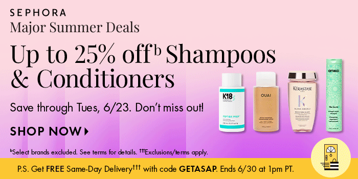 Sephora Major Summer Deals