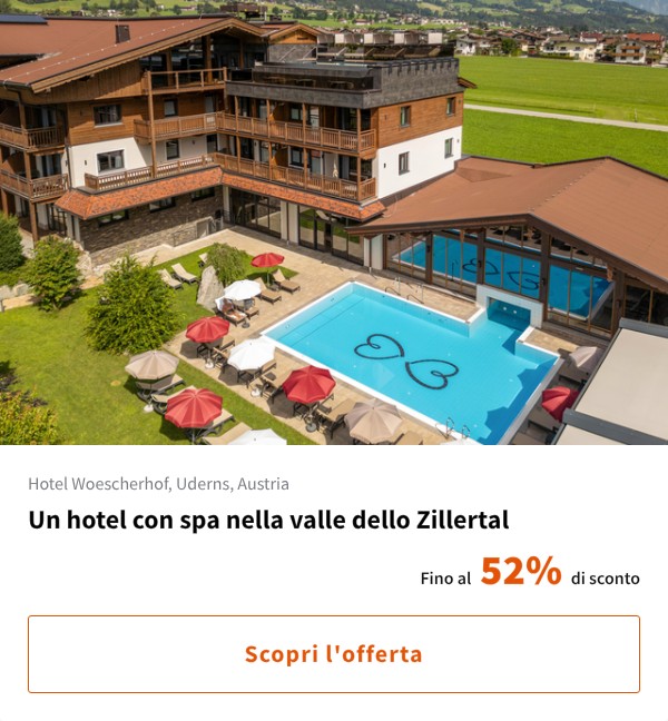 Un hotel con spa nella valle dello Zillertal