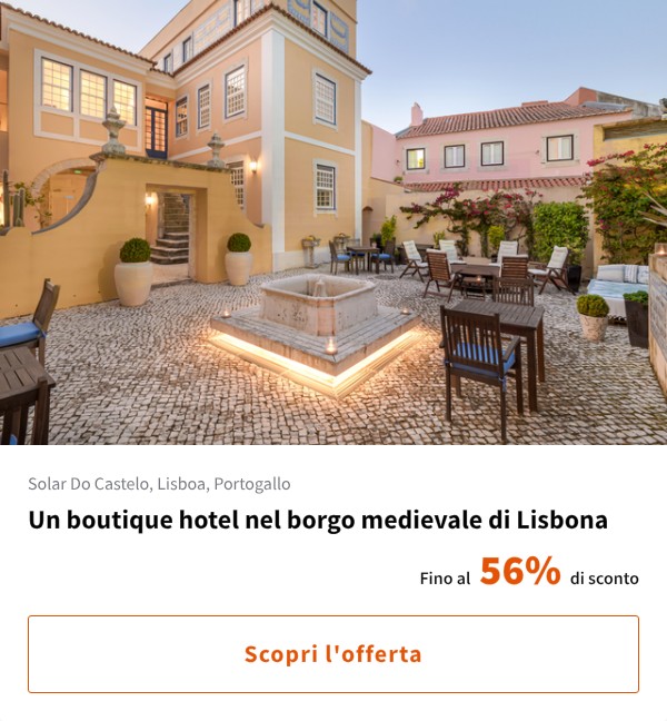 Un boutique hotel nel borgo medievale di Lisbona
