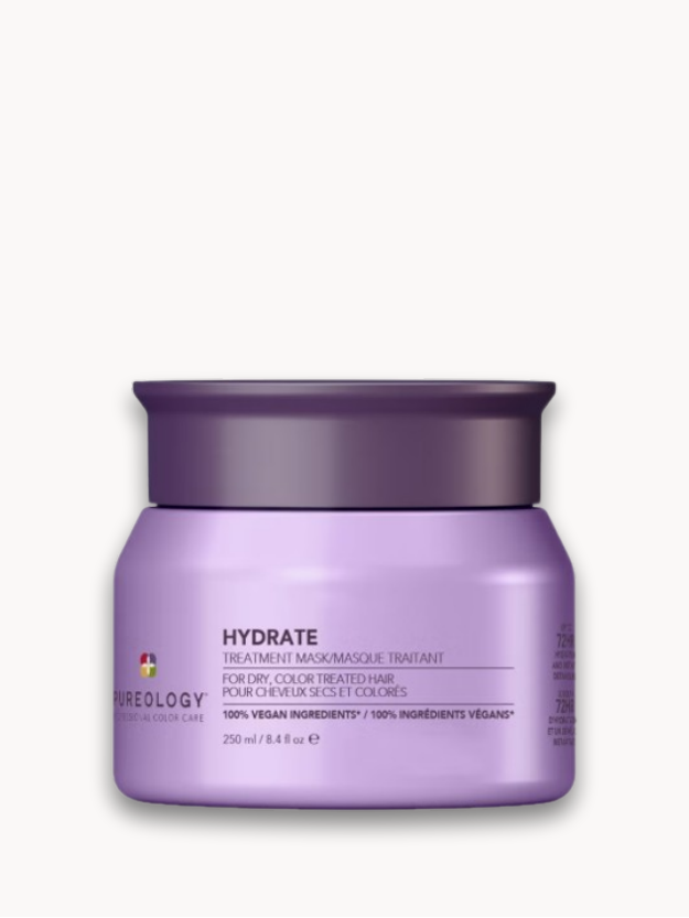 Pureology Hydrate Hair Treatment Mask - Deep Conditioning Hair Mask for Dry or Color-Treated Hair 250ml