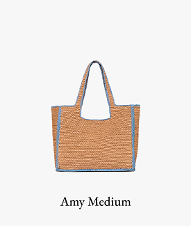 Borsa a Mano Amy Medium in Blu