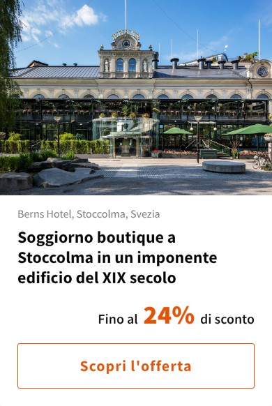 Soggiorno boutique a Stoccolma in un imponente edificio del XIX secolo