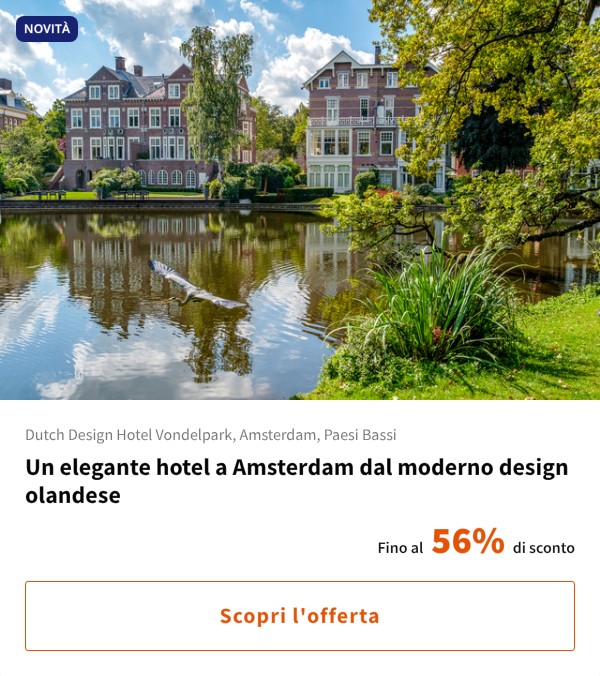 Un elegante hotel a Amsterdam dal moderno design olandese